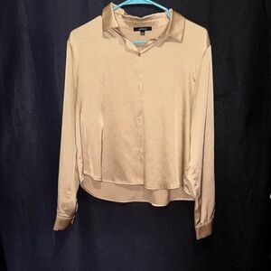Ambiance Tan Button Down Shirt